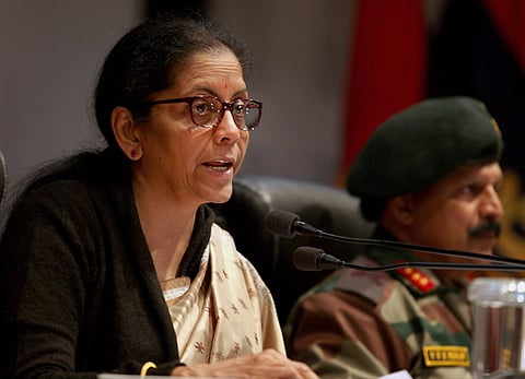 Union Defence Minister Nirmala Sitharaman (File| PTI)