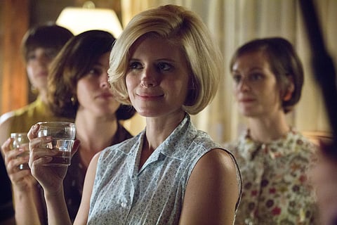 This image released by Entertainment Studios shows Kate Mara as Mary Jo Kopechne in a scene from Chappaquiddick. | AP
