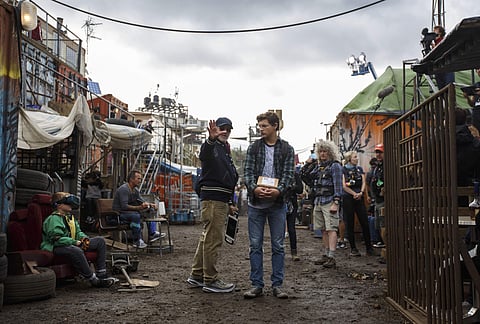 Tye Sheridan on the set of Ready Player One. (File | AP)