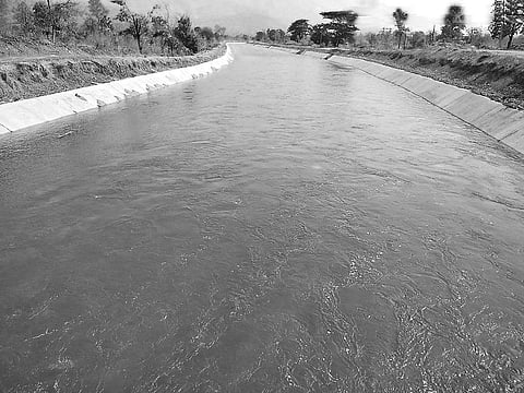 Water flowing in Gompakonda Main Canal | Express