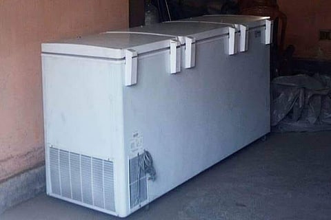 Subhabrata and his father Gopal lived in the ground floor whereas the freezer operated 24x7 in the first floor. | Express Photo Services