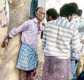 Sanjiva Rao was beaten and mocked before his son-in-law intervened | express