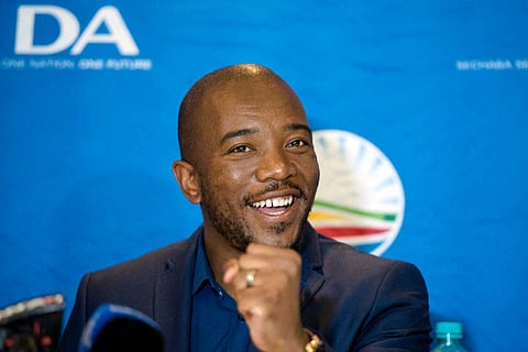 Leader of the official opposition Democratic Alliance Mmusi Maimane (Photo | AP)