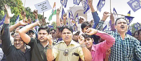 Dalits voted for the BJP in large numbers in the 2014 Lok Sabha and 2017 state polls, but the party is believed to be losing its hold on the community in recent months | PTI