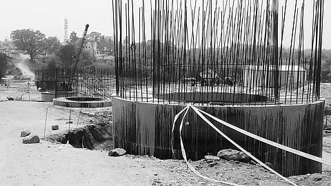 Budhabalanga bridge work in full swing