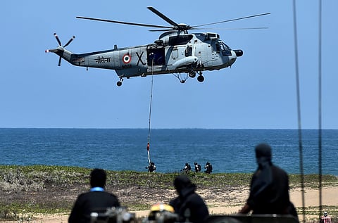 Def Expo 2018 is an international land, naval and internal homeland security systems exhibition. (PTI)