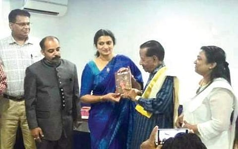 The launch of Fathima Salim’s first book Manaveeyam