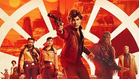 Poster of Solo: A Stars Wars Story. (Photo: Twitter)