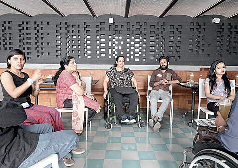 Differently-abled people met up at an event recently to share their travel stories and the challenges due to lack of facilities
