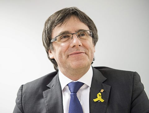 Former Catalan leader, Carles Puigdemont. (Photo | AP)