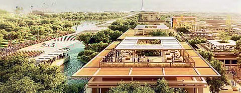 Proposed design for Amaravati