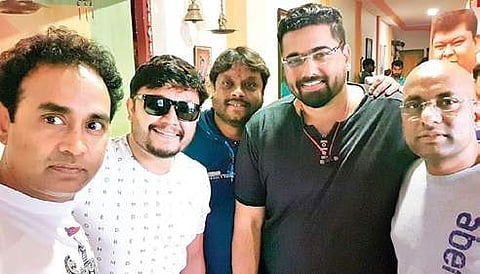 Ganesh along with Sharan and team of Rambo 2.