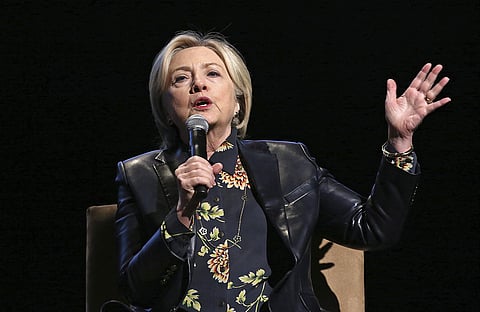 Former Secretary of State Hillary Clinton (Photo | AP)
