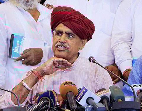 Gujjar community leader Kirori Singh Bainsla. | PTI File Photo