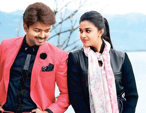 Vijay and Keerthy Suresh (File Photo)