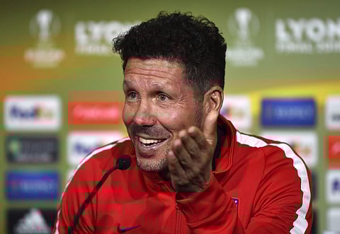 Atletico Madrid coach Diego Simeone | AP