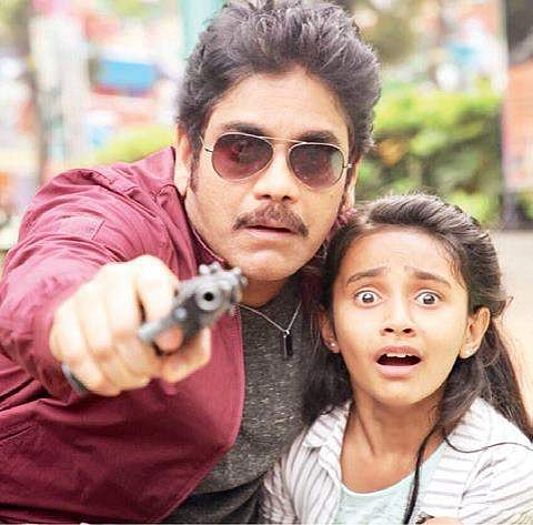 Nagarjuna in 'Officer'.