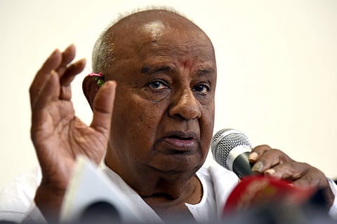 Former PM Deve Gowda (File | EPS)