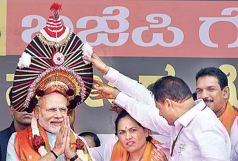 PM Narendra Modi invokes regional pride in Udupi