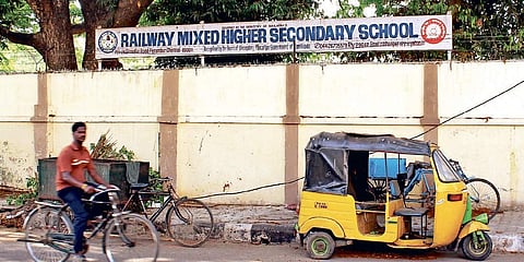 The Railway Higher Secondary School in Perambur in Chennai | SRIDHAR K