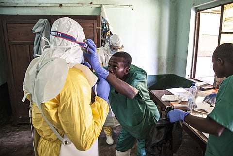 Congo's latest Ebola outbreak has now spread to Mbandaka, a city of more than 1 million people, a worrying shift as the deadly virus risks traveling more easily in densely populated areas. | AP