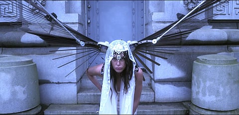 This undated image from video provided by Paz De La Huerta Inc. shows the actress Paz De La Huerta in her film 'Valley of Tears,' which she wrote, directed and produced over a 12-year-period. | Associated Press