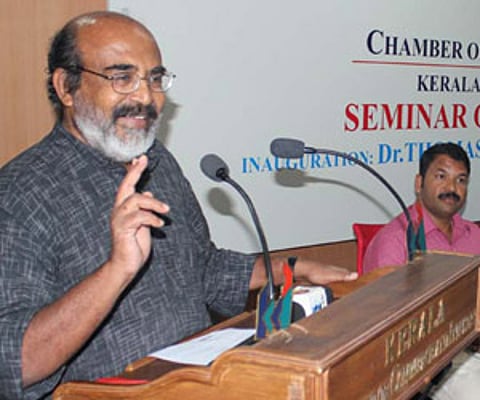 Kerala Finance Minister Dr TM Thomas Issac (File | EPS)