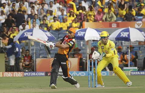 File Image of an IPL 2018 match between Chennai Super Kings and Sunrisers Hyderabad. | PTI