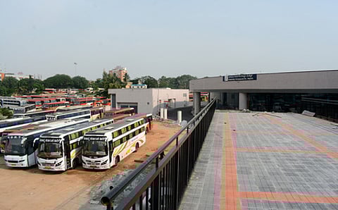 This foot overbridge will provide excellent connectivity for both BMTC and KSRTC commuters to Metro station |Shriram BN
