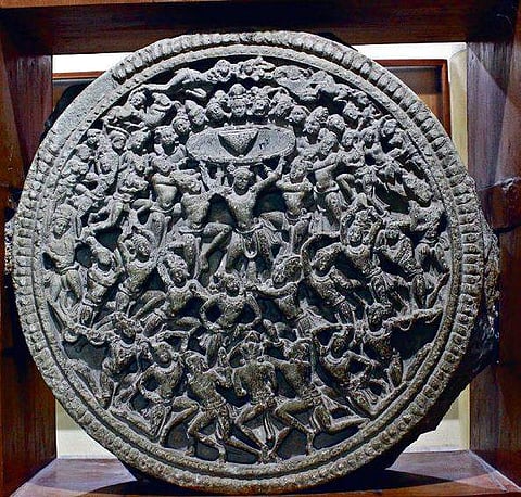 Government Museum, Chennai, is the third largest repository of sculptures from the ancient village of Amaravati