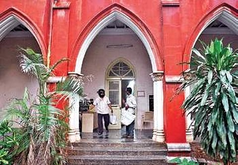 Central College where answer scripts are stored | Pushkar V