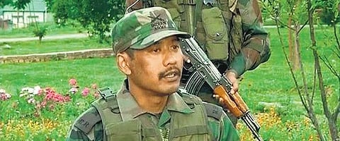 File Photo of Indian Army major Meetul Gogoi.