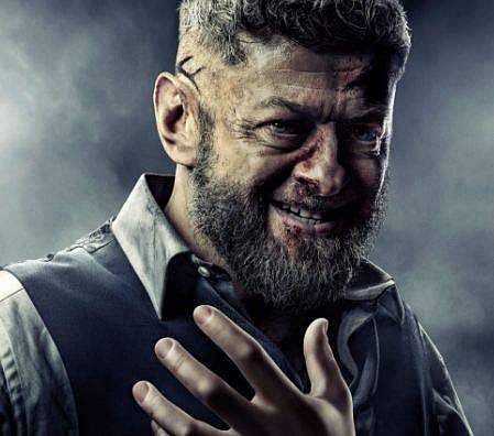 Andy Serkis as Ulysses Klaue in Black Panther.