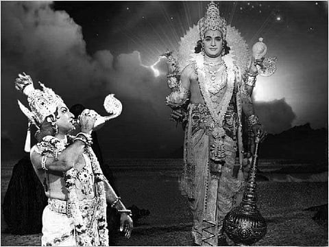 Late actor Nandamuri Taraka Rama Rao, NTR, Former Andhra Pradesh Chief Minister. | Express Archives