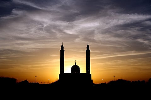 A representational image of a mosque.