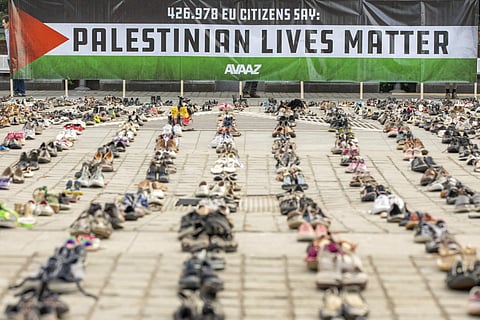 Palestinians launch boats from Gaza to protest Israeli blockade | AP