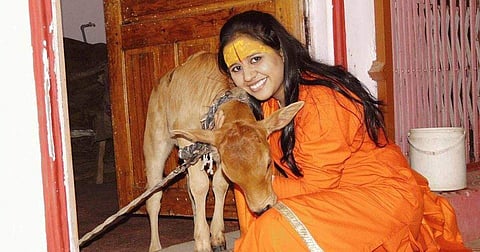 Sadhvi Saraswati. (Photo | Facebook)