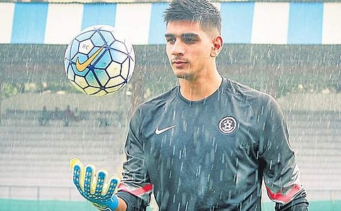 India's national goalkeeper Gurpreet Singh Sandhu
