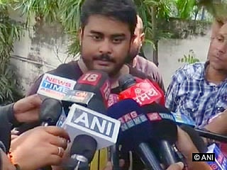 Mikhail Bora, sone of Indrani Mukerjea. | ANI