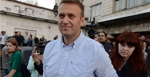 Russian opposition leader Alexei Navalny. | AFP