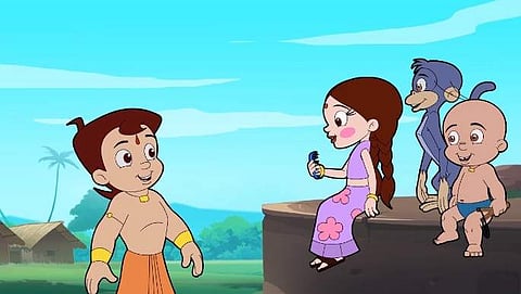 Screen grab of Chhota Bheem (YouTube)