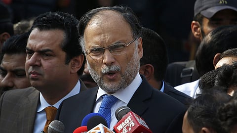 Pakistan Minister Ahsan Iqbal