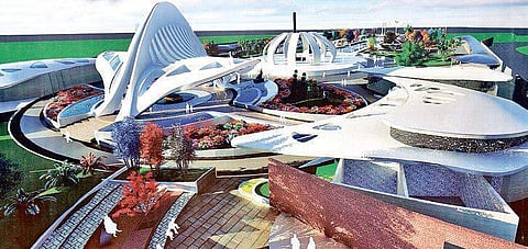 Model of the Phoenix-shaped memorial released on Monday | D SAMPATHKUMAR