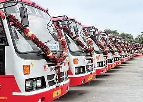 Finding buses may be difficult this weekend