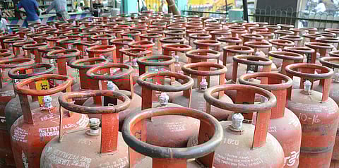 LPG hike comes after the Central government got slammed for hiking the fuel prices for 16 consecutive days. (Express File Photo)