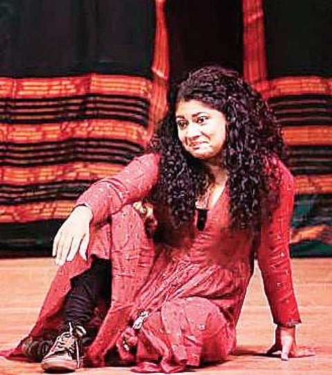 A scene from the play