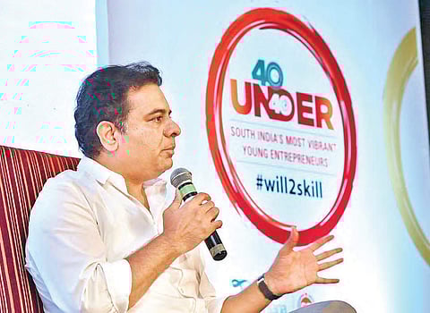 Start-ups do not play by the rule book: Telangana IT minister KT Rama Rao