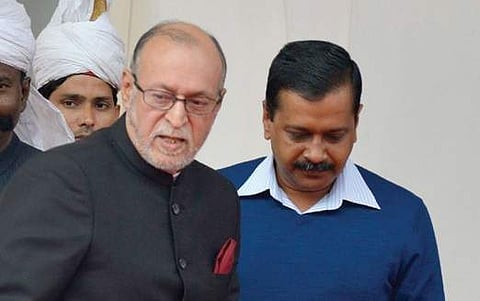 Delhi L-G Anil Baijal and CM Arvind Kejriwal (File Photo)