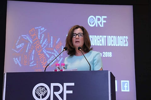 Baroness Williams, the UK's Minister of State for Countering Extremism. /Twitter