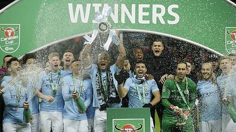 English League Cup champs Manchester City (File | AP)